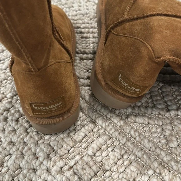 Kookaburra size 7 tan suede - Picture 3 of 5